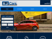 Tablet Screenshot of ajcars.com